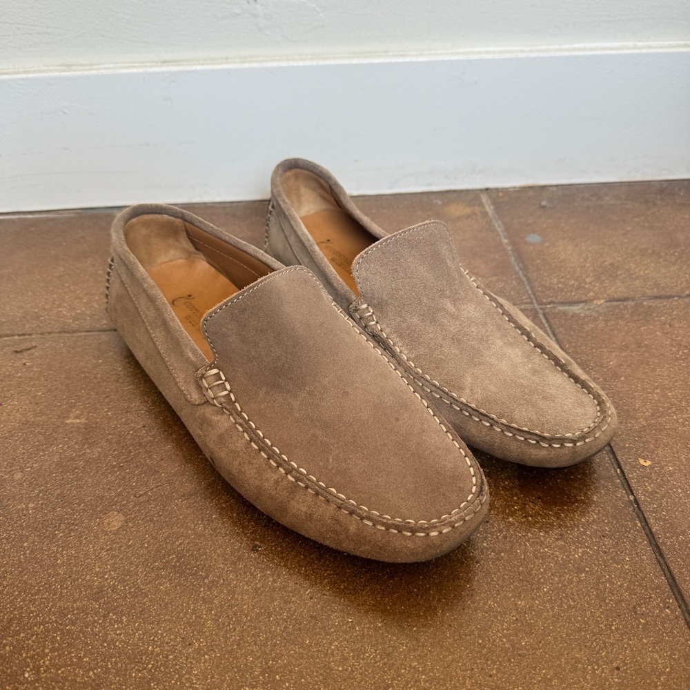 Brand New Cotton & Colors Tan Suede Loafers